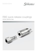 RBE - Modular quick-release coupling range