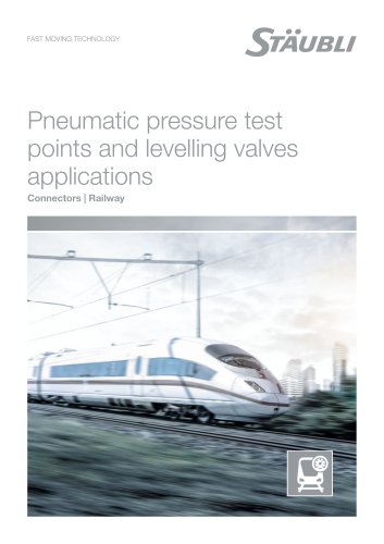 Your applications on pneumatics pressure test points and levelling valves Railway