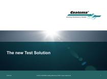 The new Test Solution