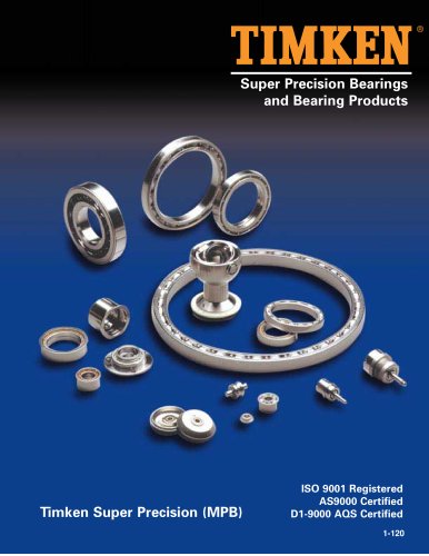 Super Precision Bearings and Bearing Products