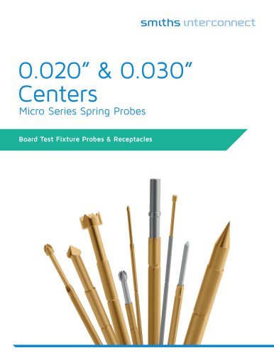 0.020” & 0.030” Centers