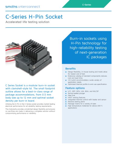 C-Series H-Pin® Socket