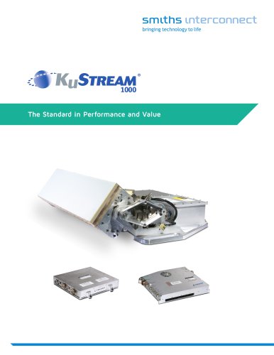 KuStream® 1000 ANTENNA SYSTEM