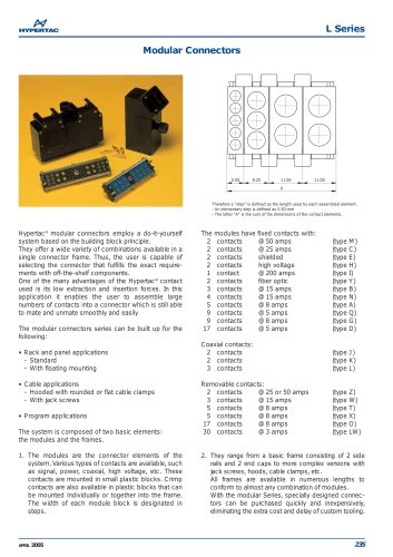 Modular Connectors