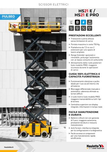 HS21 E datasheet