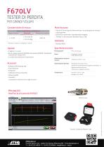 TESTER DI PERDITE PER GRANDI VOLUMI | F670LV-2