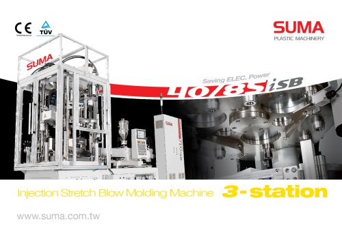 injection stretch blow molding machine 3-station