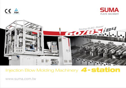 onjection blow molding machinery 4-sta