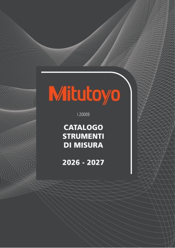 CATALOGO STRUMENTI DI MISURA