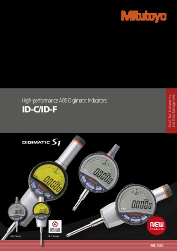 High-performance ABS Digimatic Indicators ID-C/ID-F