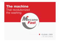 Wash and Dry in 30 seconds : MecanoFAST