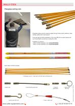 Fiberglass pulling rods