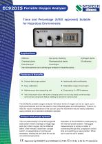 EC92DIS Portable Oxygen Analyser