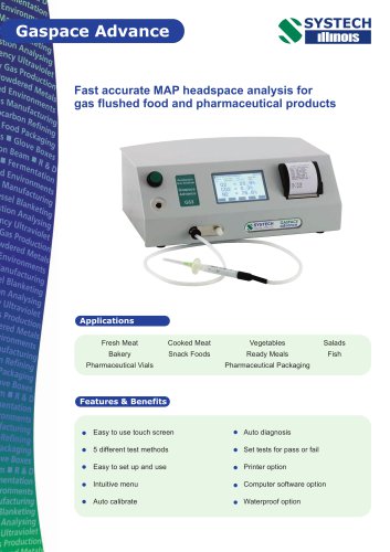 Gaspace Advance Headspace Analyser