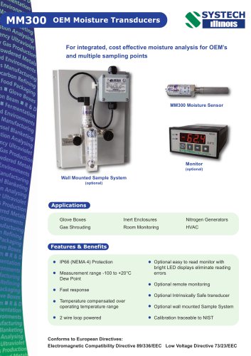 MM300 Moisture Transducer