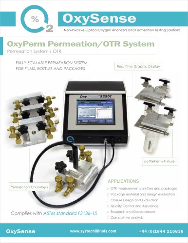 OxyPerm Permeation/OTR System