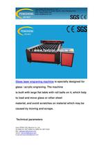 PENN PC-1530L glass laser engraving machine for glass engraving