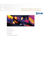 Thermal imaging cameras for automation / process control