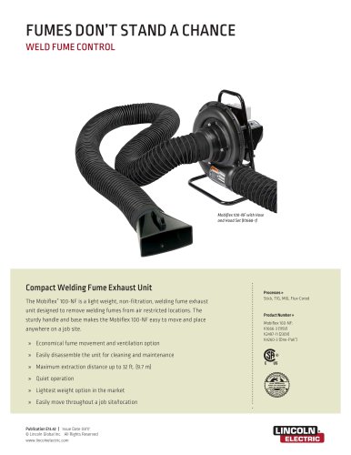 WELD FUME CONTROL