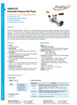 Additel 918 Pneumatic Pressure Test Pump