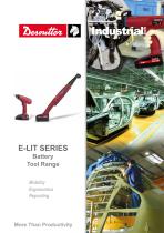 E-LIT SERIES Battery Tool Range