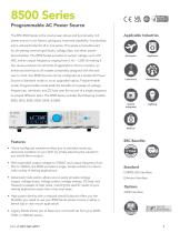 8500 Series - Programmable AC Power Source
