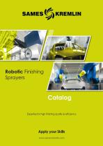 Catalog Robotic Finishing Sprayers SAMES KREMLIN