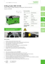 Data sheet O-Ring Cutter VC100
