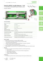 Data sheet Twist Length Detector TLD