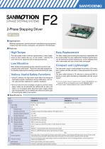 SANMOTION F2 2-phase Stepping Drivers