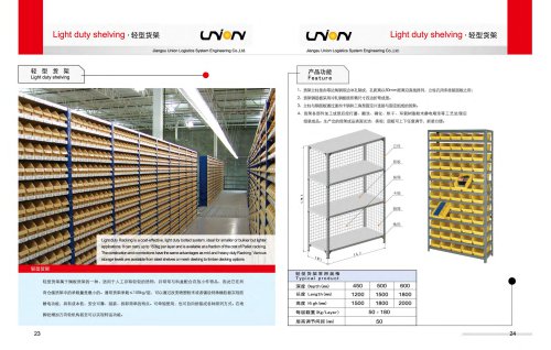 Union Light&Mid Duty Shelving