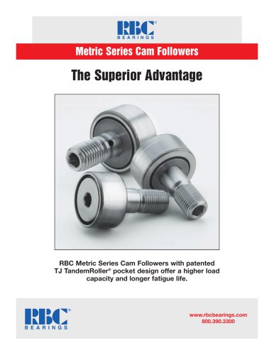 Metric Series Cam Followers