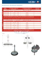 MACHINE MOUNTS -- MACHINE BASE -- M600R/M600T