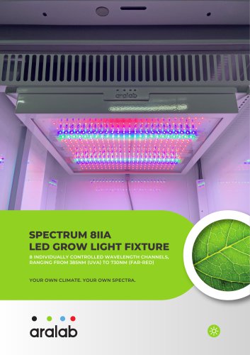 Bio - Lighting for Aralab Plant growth chambers