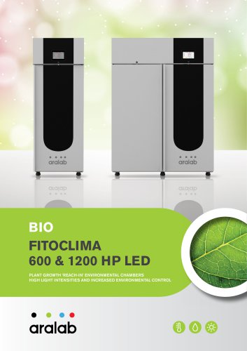 FitoClima 600/1200 HP - Plant Growth Low Temperature chambers