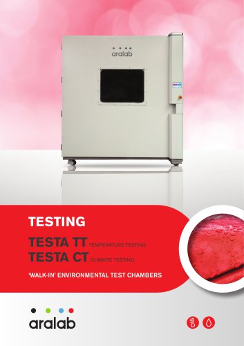'Walk-in' Environmental and Temperature Testing chambers