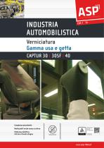 INDUSTRIA AUTOMOBILISTICA Verniciatura Gamma usa e getta CAPTUR 30 / 30SF / 40 - 1