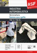 INDUSTRIA AUTOMOBILISTICA Verniciatura Gamma usa e getta TSB 13 / TSB 26 - 1