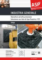 INDUSTRIA GENERALE Sbavatura ad alta pressione Soluzione con telo di tipo finestra / FST - 1