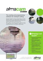 Almacam Cut for waterjet cutting brochure