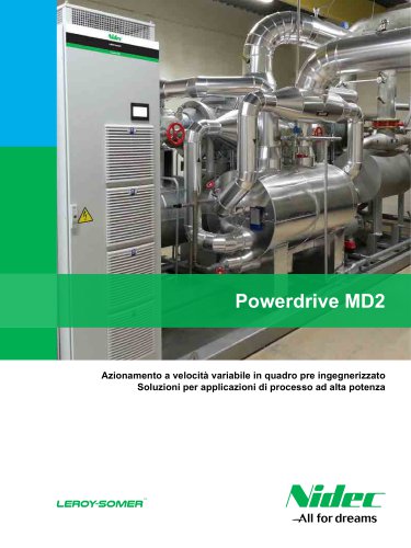 Powerdrive MD2: Azionamento a velocità variabile in quadro pre ingegnerizzato