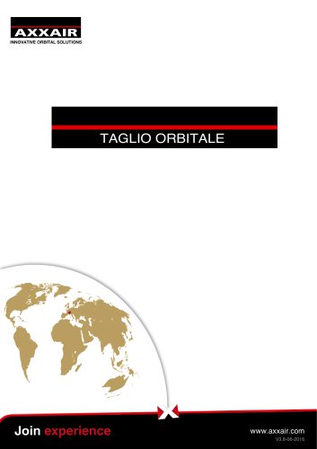 E-catalog Taglio orbitale Axxair