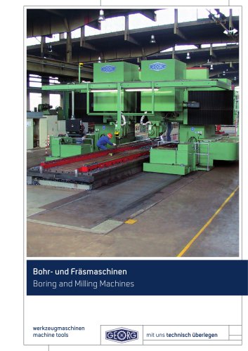 GEORG multi spindle drilling and milling machines