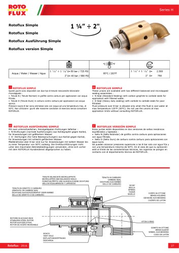 Series H – Rotoflux Simple