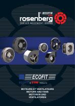 ECOFIT flyer Hot gases, cross flow fans and external rotor motor