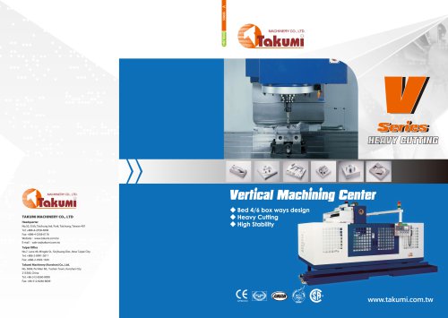 Vertical Machining Center - V Series