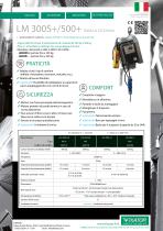 Argano elettrico da cantiere LM 300 e 500 kg-1