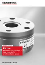 Brochure | PM Line | Permanent magnet brake