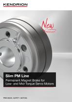 Brochure | Slim PM Line | Permanent magnet brake