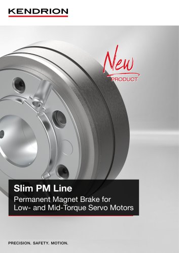 Brochure | Slim PM Line | Permanent magnet brake